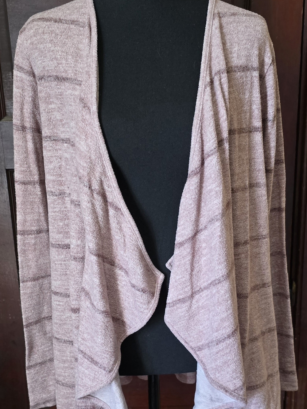 LuLaRoe Dusty Rose Open-Front Cardigan